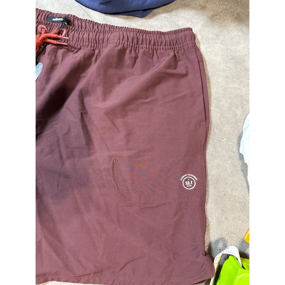 NWT allbirds Size XXL Men Natural Run Shorts Maroon Red Athletic Gym Training 7" - Picture 8 of 9